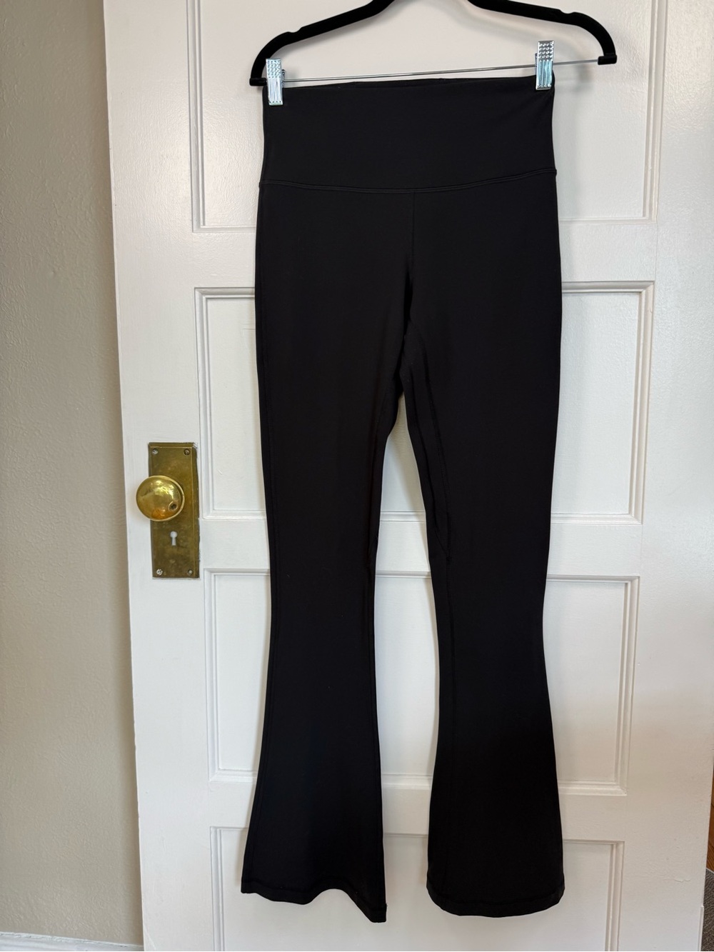 Lululemon Black High-Waist Flare Leggings